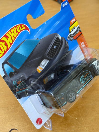 Hot Wheels Mainline / '99 Ford F-150 SVT Lightning / 2025 HW Hot Trucks 7/10 (BLACK) Short Card