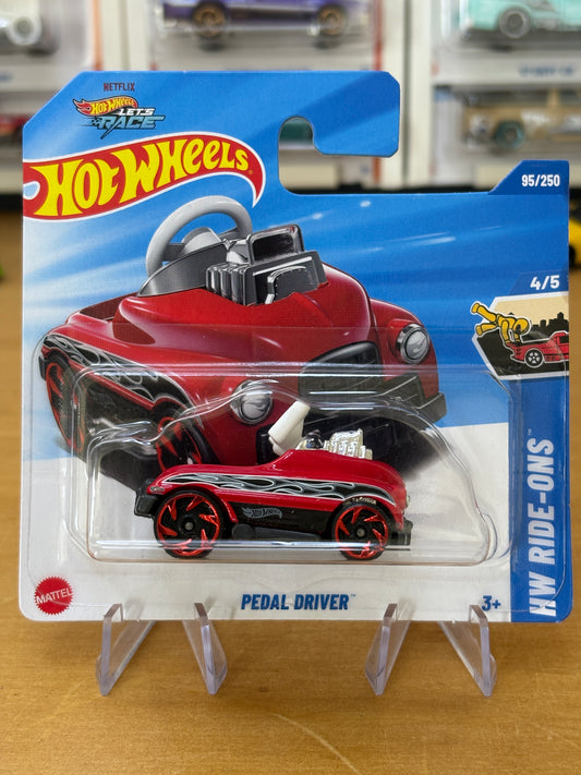 Hot Wheels Mainline Treasure Hunt  / Pedal Driver / 2025 HW Ride-Ons 4/5 (Short Card)
