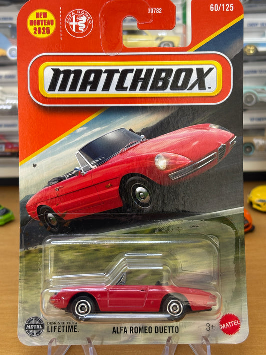Matchbox Mainline / Alfa Romeo Duetto / 2025 60/125