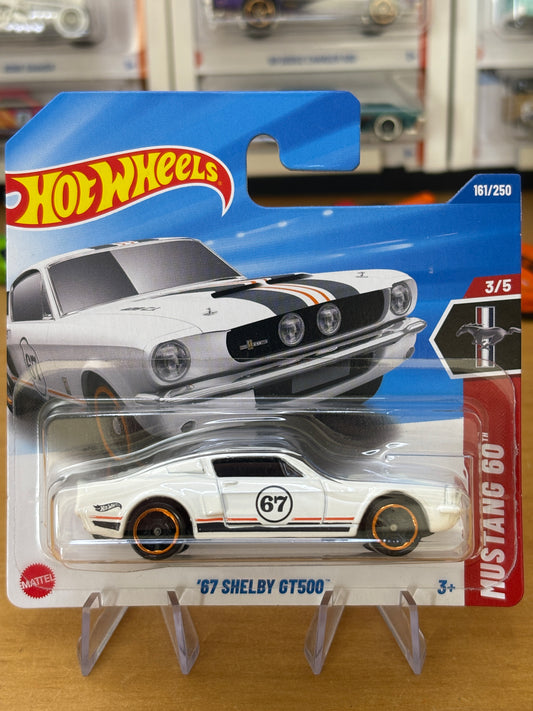 Hot Wheels Mainline / '67 Shelby GT500 / 2025 HW Mustang 60 3/5 Short Card