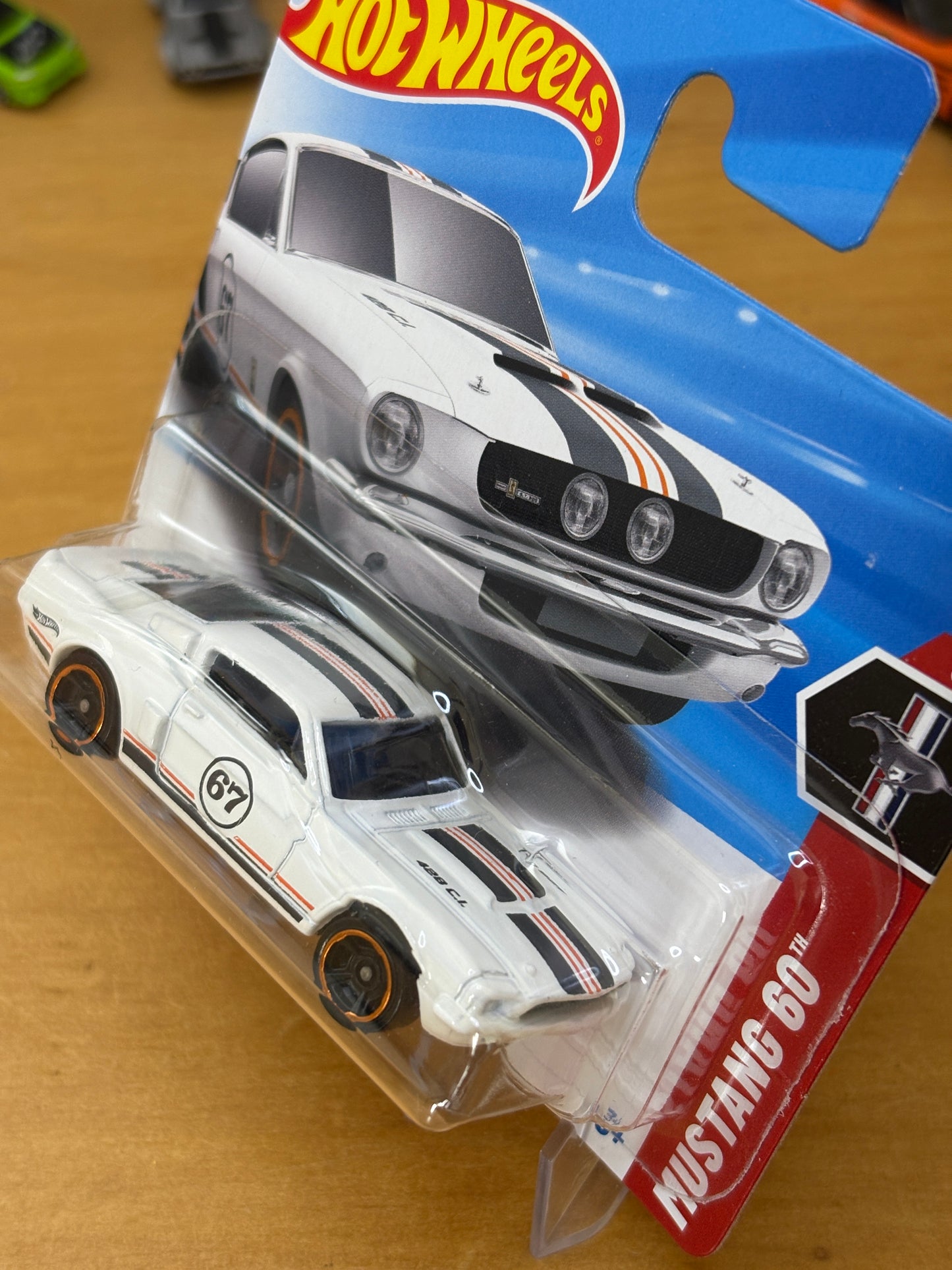 Hot Wheels Mainline / '67 Shelby GT500 / 2025 HW Mustang 60 3/5 Short Card