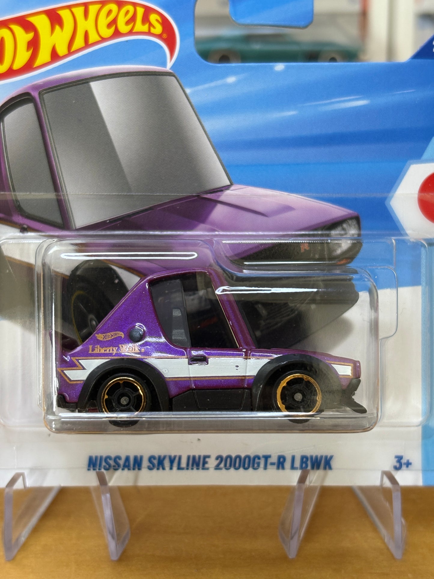 Hot Wheels Mainline / Nissan Skyline 2000GT-R LBWK / 2025 HW J-Imports 1/5 Short Card