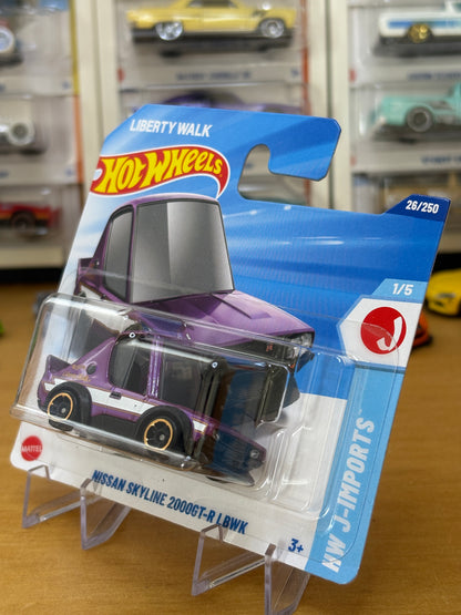 Hot Wheels Mainline / Nissan Skyline 2000GT-R LBWK / 2025 HW J-Imports 1/5 Short Card