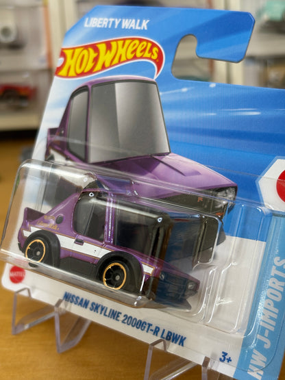 Hot Wheels Mainline / Nissan Skyline 2000GT-R LBWK / 2025 HW J-Imports 1/5 Short Card