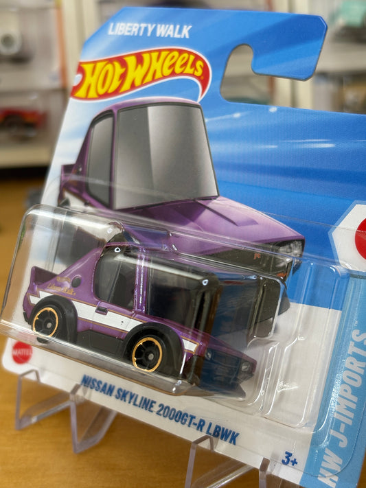 Hot Wheels Mainline / Nissan Skyline 2000GT-R LBWK / 2025 HW J-Imports 1/5 Short Card
