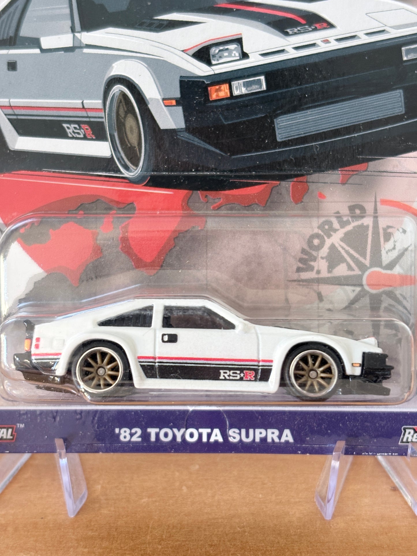 Hot Wheels '82 Toyota Supra 2/5 World Tour Premium Diecast
