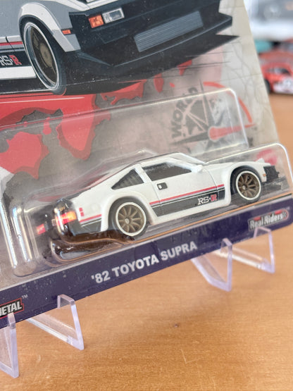 Hot Wheels '82 Toyota Supra 2/5 World Tour Premium Diecast