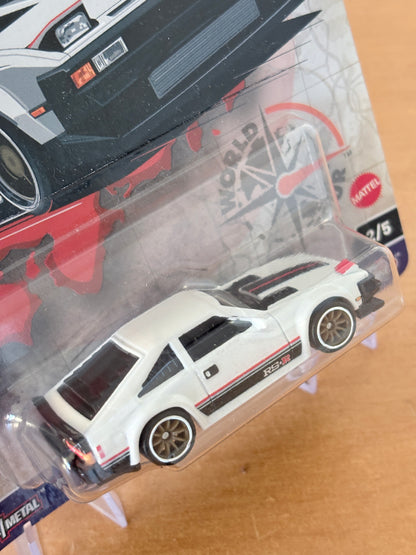 Hot Wheels '82 Toyota Supra 2/5 World Tour Premium Diecast