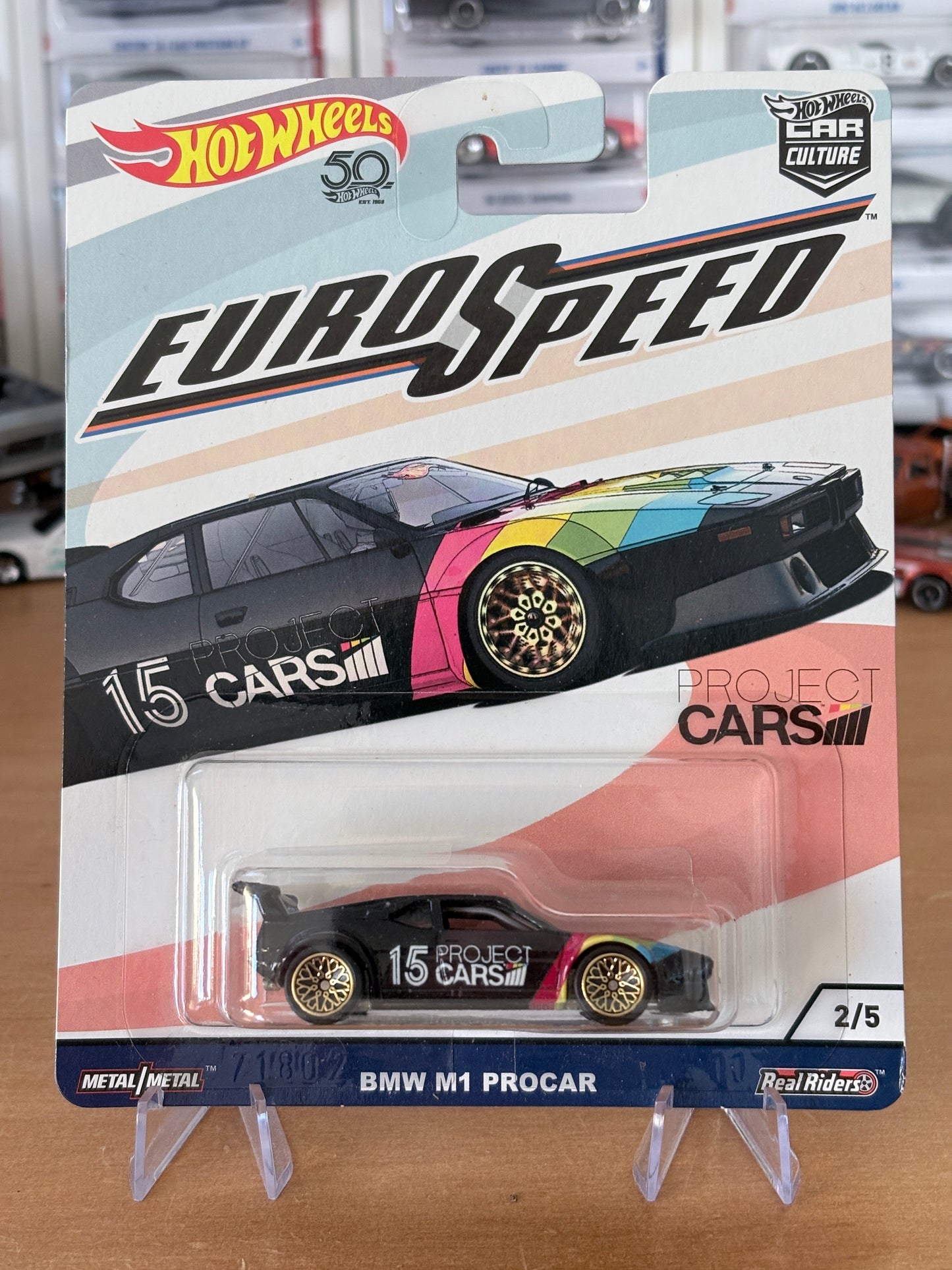 Hot Wheels BMW M1 Procar 2/5 Euro Speed Premium Diecast