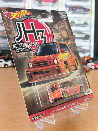 Hot Wheels '85 Honda City Turbo II 2/5 Japan Historics 3 Premium Diecast