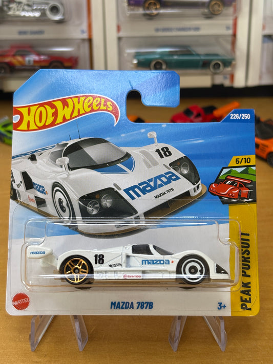 Hot Wheels Mainline / Mazda 787b / 2025 Peak Pursuit 5/10 Short Card