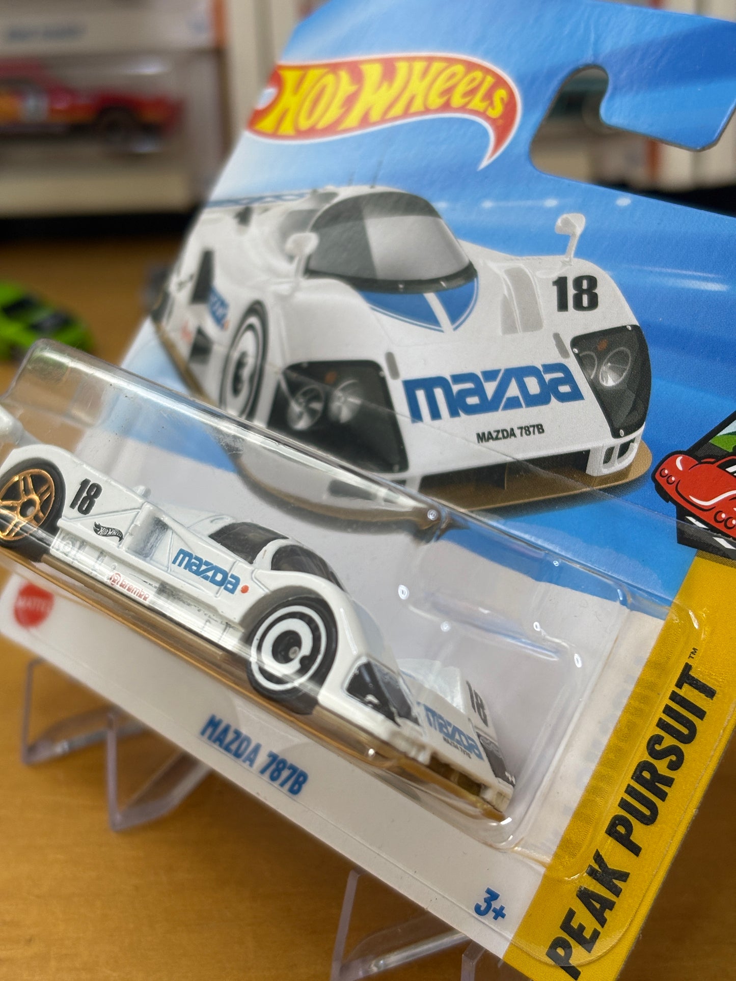 Hot Wheels Mainline / Mazda 787b / 2025 Peak Pursuit 5/10 Short Card
