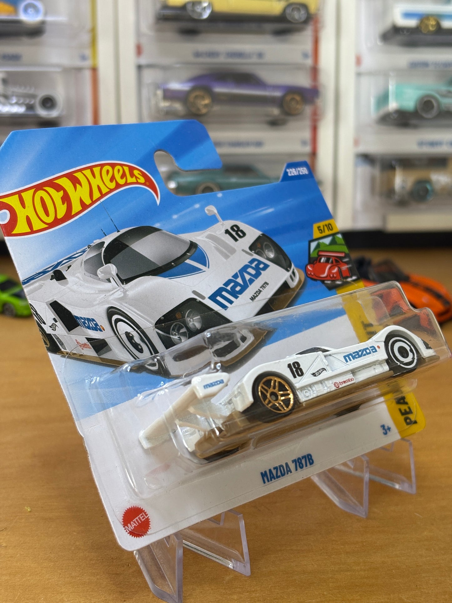 Hot Wheels Mainline / Mazda 787b / 2025 Peak Pursuit 5/10 Short Card
