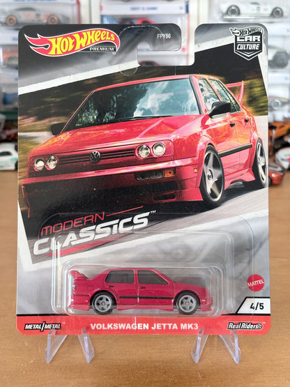 Hot Wheels Volkswagen Jetta MK3 4/5 Modern Classics Premium Diecast