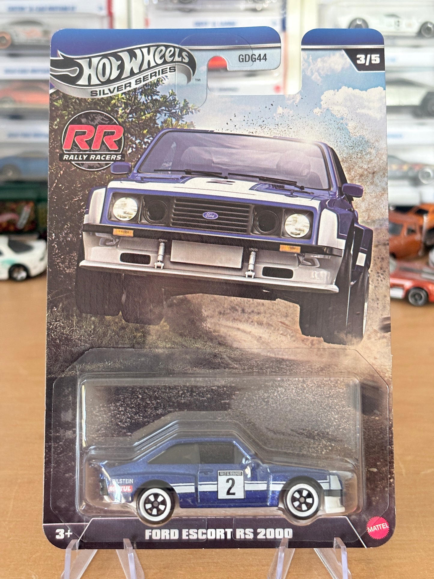 Hot Wheels Ford Escort RS 2000 | 2026 Rally Racers 3/5 Silver Series