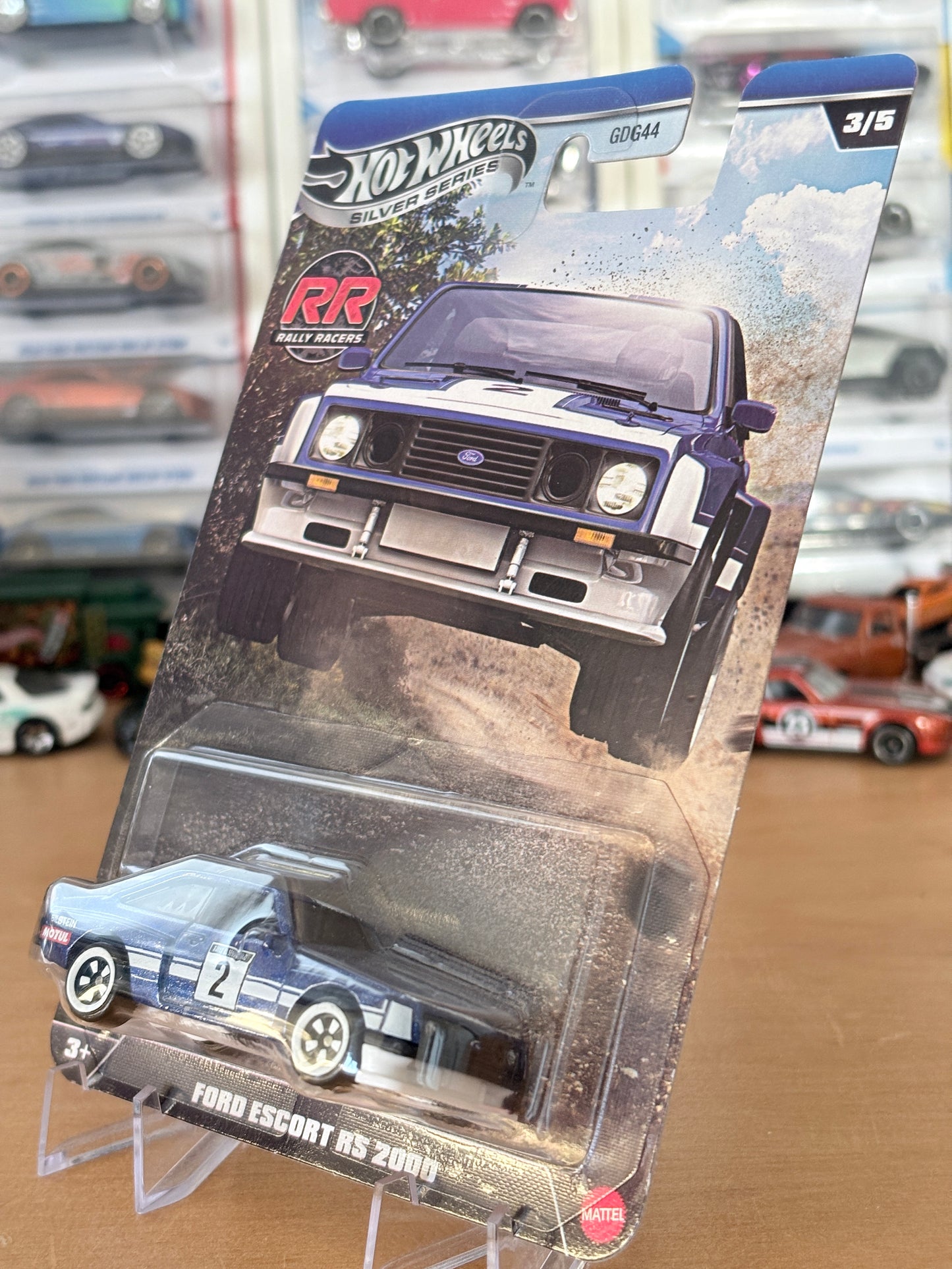 Hot Wheels Ford Escort RS 2000 | 2026 Rally Racers 3/5 Silver Series