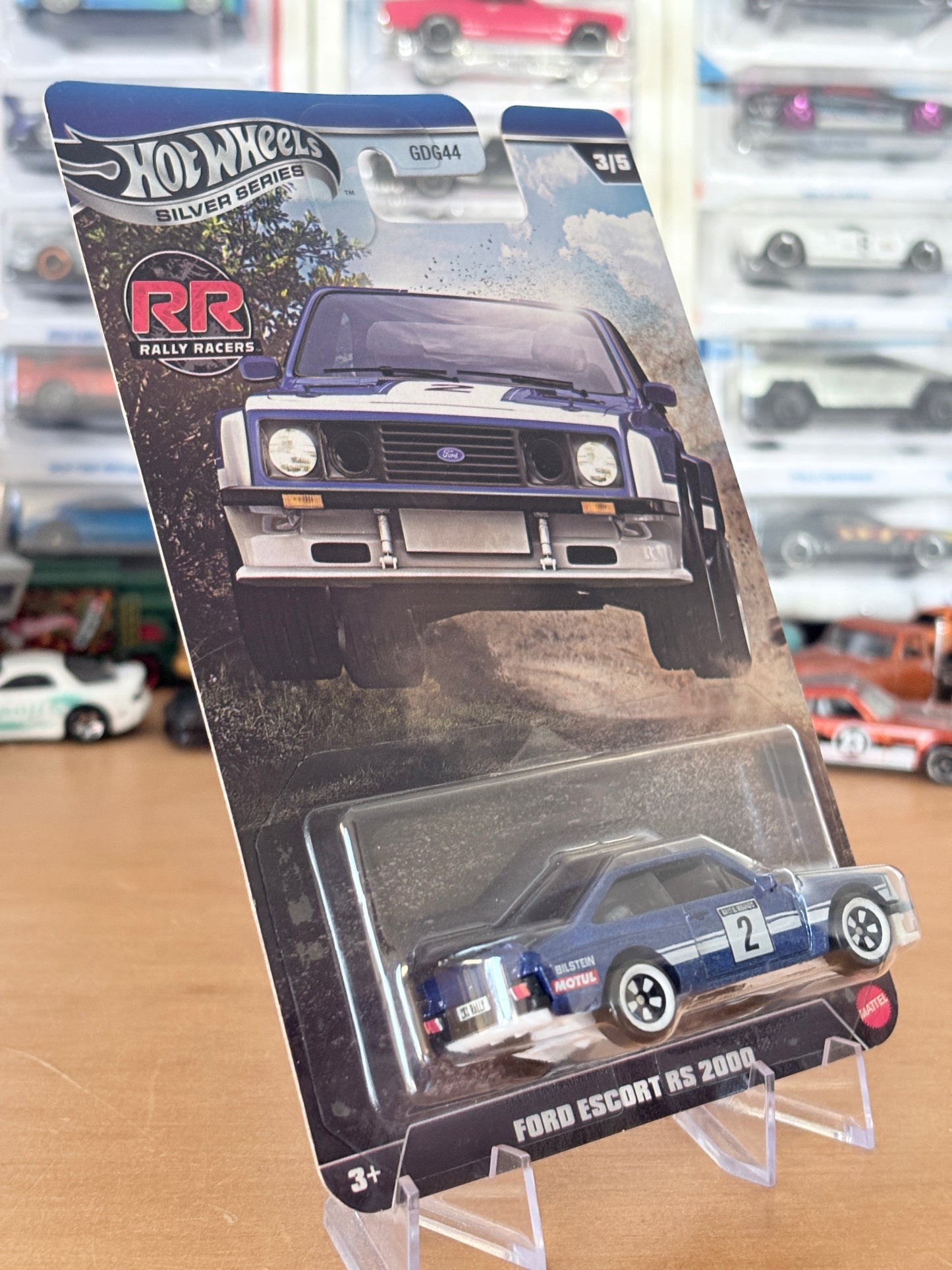 Hot Wheels Ford Escort RS 2000 | 2026 Rally Racers 3/5 Silver Series