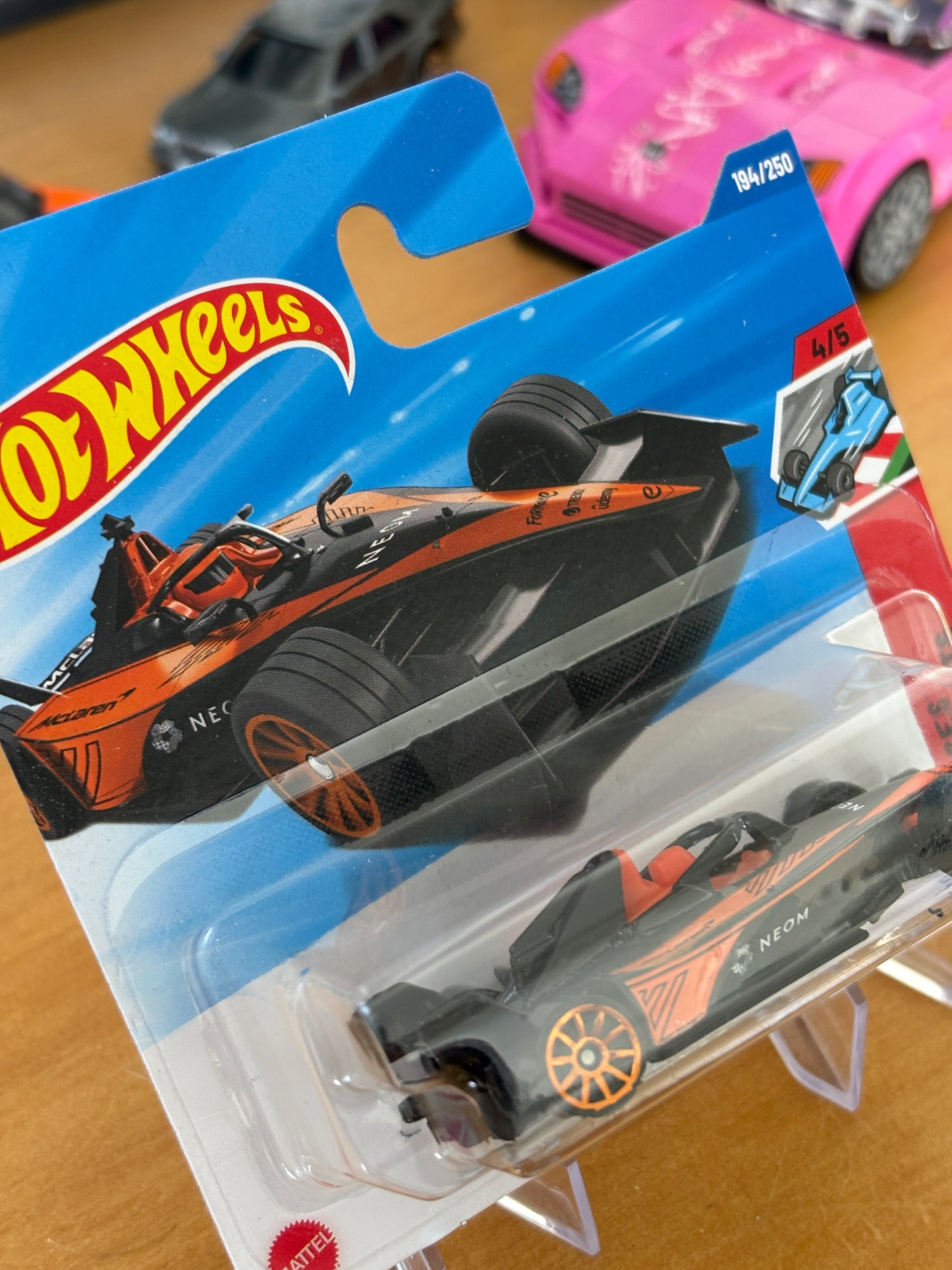 Hot Wheels Mainline / Formula E Gen3 / 2025 HW Track Aces 4/5 Short Card