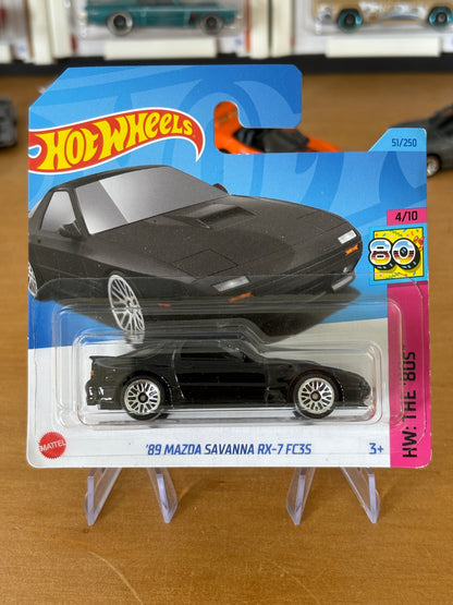 Hot Wheels Mainline / '89 Mazda Savanna RX-7 FC35 / 2023 HW The 80s 4/10 Short Card