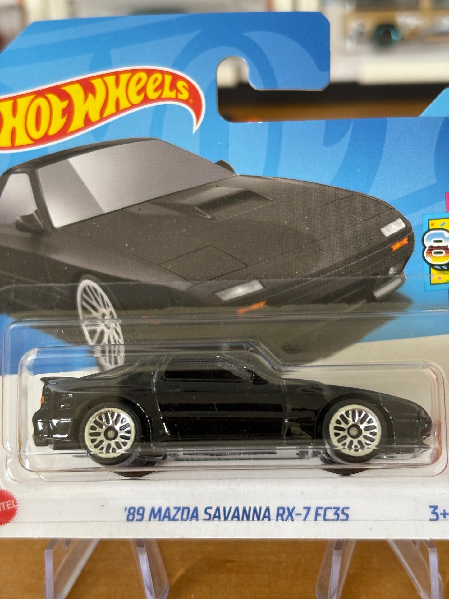 Hot Wheels Mainline / '89 Mazda Savanna RX-7 FC35 / 2023 HW The 80s 4/10 Short Card