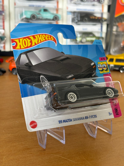 Hot Wheels Mainline / '89 Mazda Savanna RX-7 FC35 / 2023 HW The 80s 4/10 Short Card