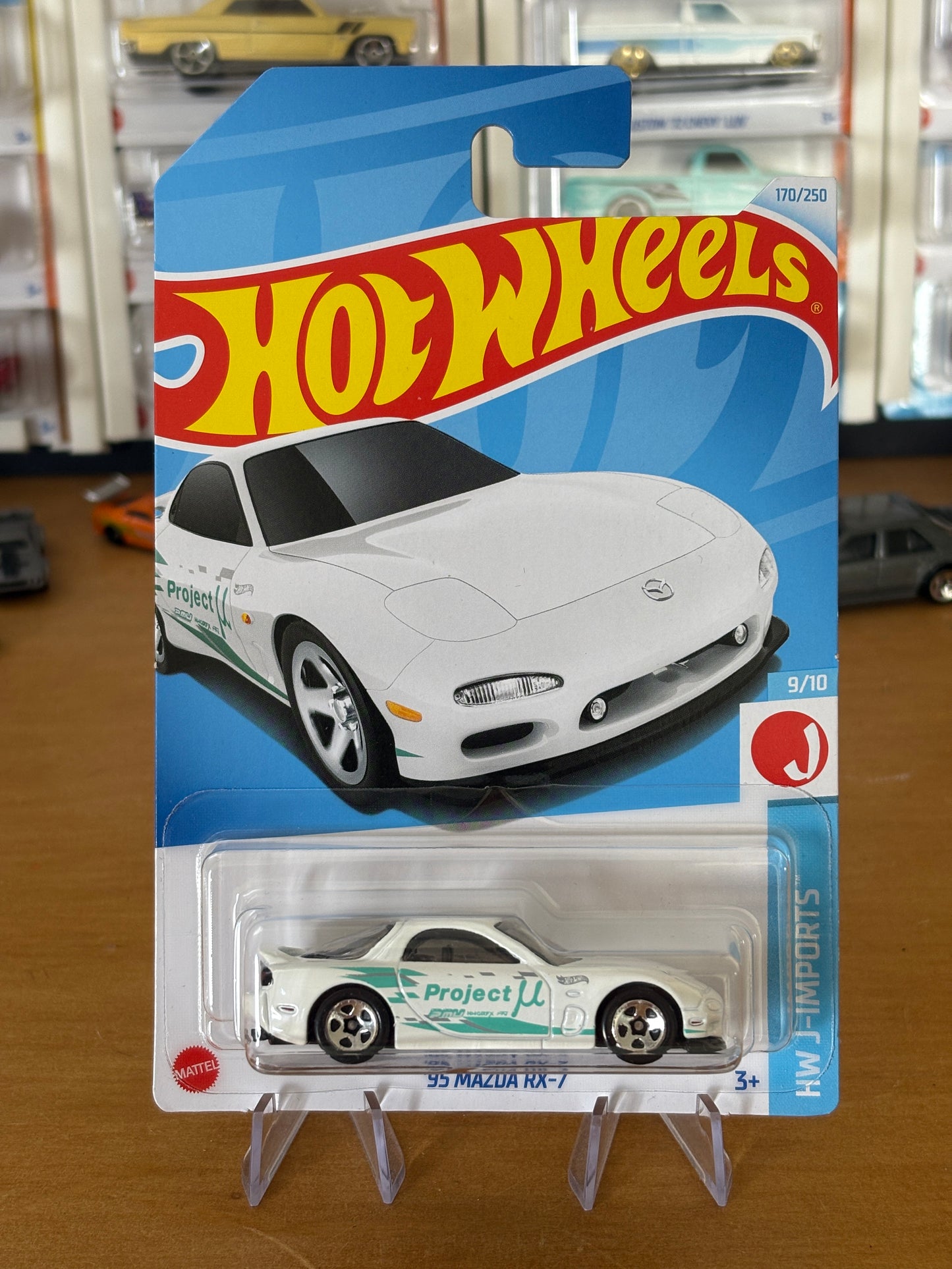 Hot Wheels Mainline / '95 Mazda RX-7 / 2024 HW J-Imports 9/10