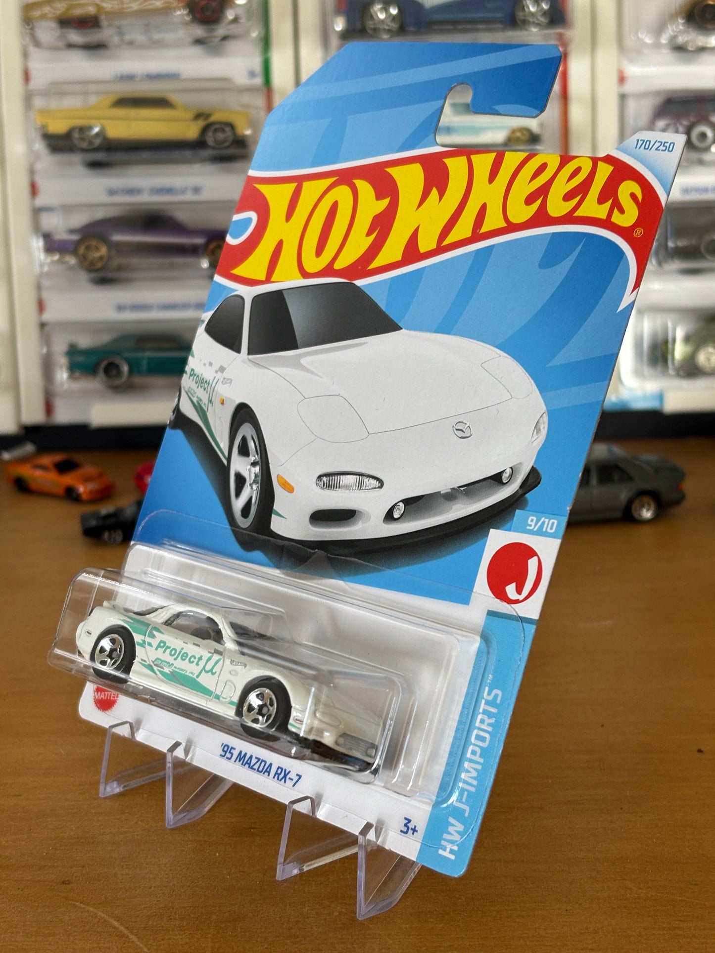 Hot Wheels Mainline / '95 Mazda RX-7 / 2024 HW J-Imports 9/10