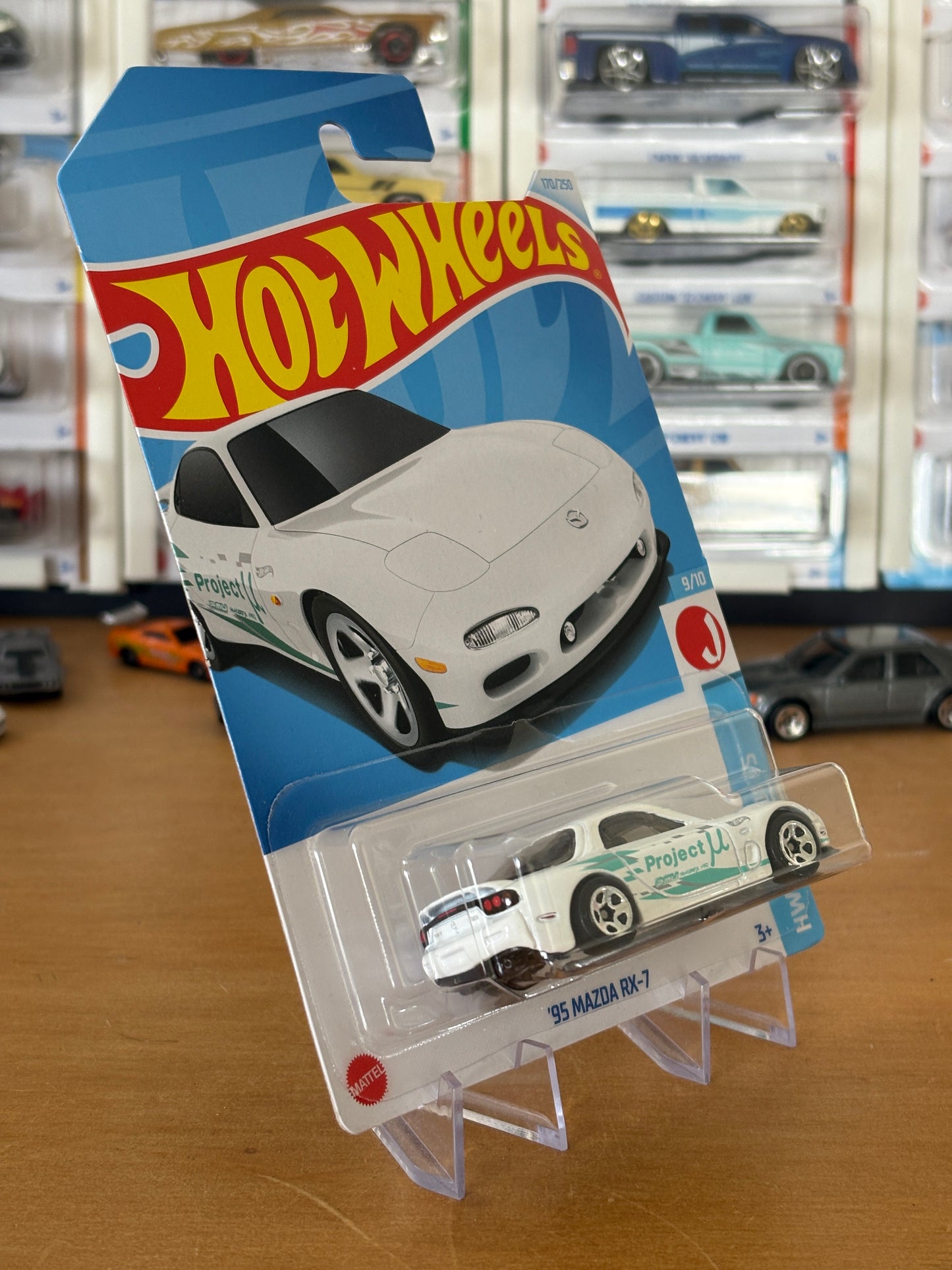 Hot Wheels Mainline / '95 Mazda RX-7 / 2024 HW J-Imports 9/10