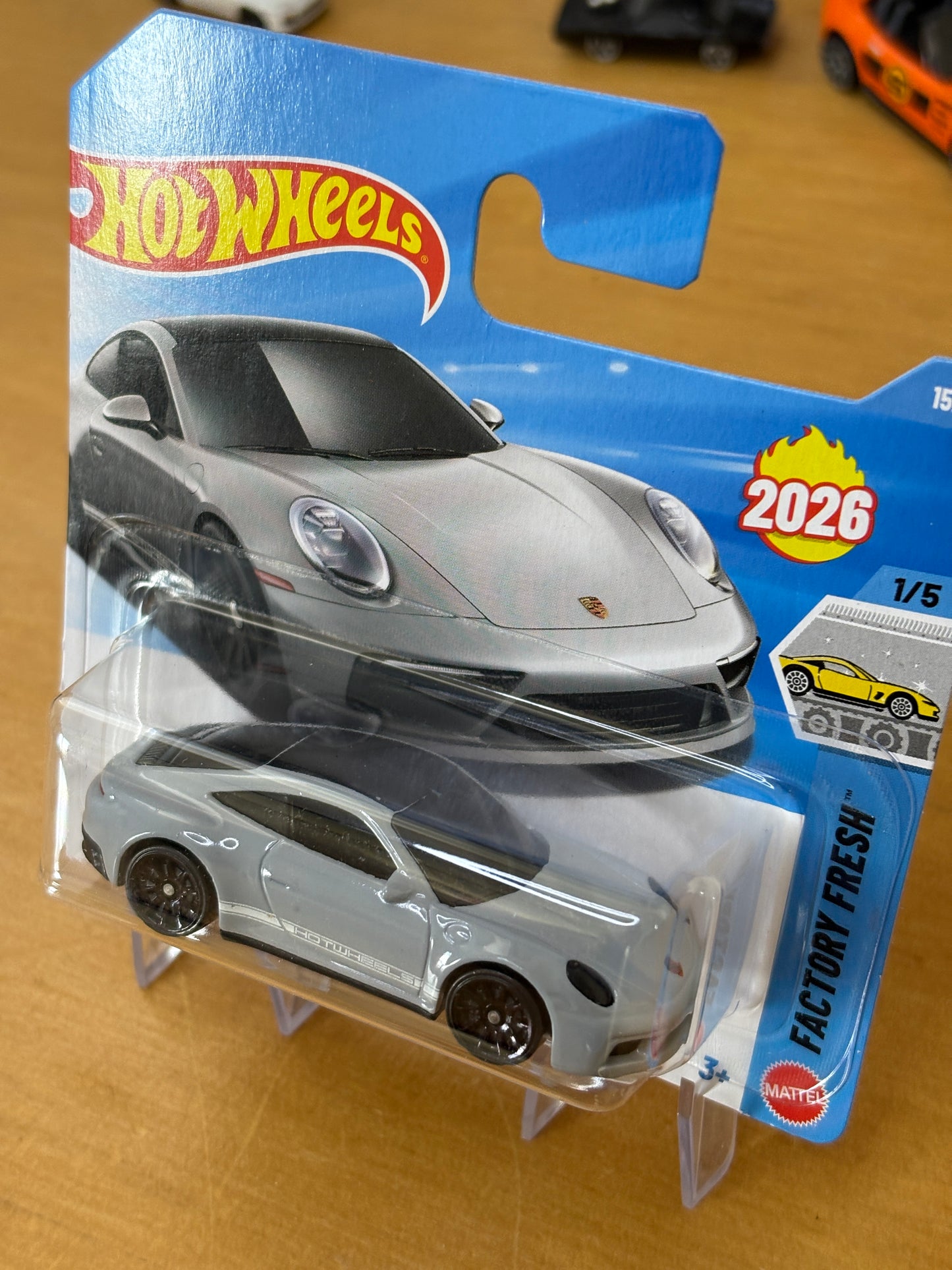 Hot Wheels Mainline / Porsche 911 Carrera T / 2026 Factory Fresh 1/5 Short Card