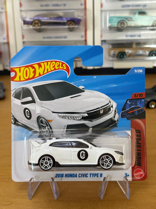 Hot Wheels Mainline / 2018 Honda Civic Type R / 2026 Night Speed Short Card