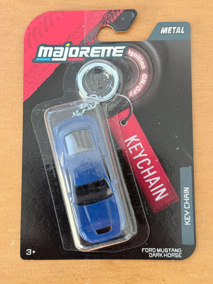 Majorette Ford Mustang Dark Horse | Premium Key Chain