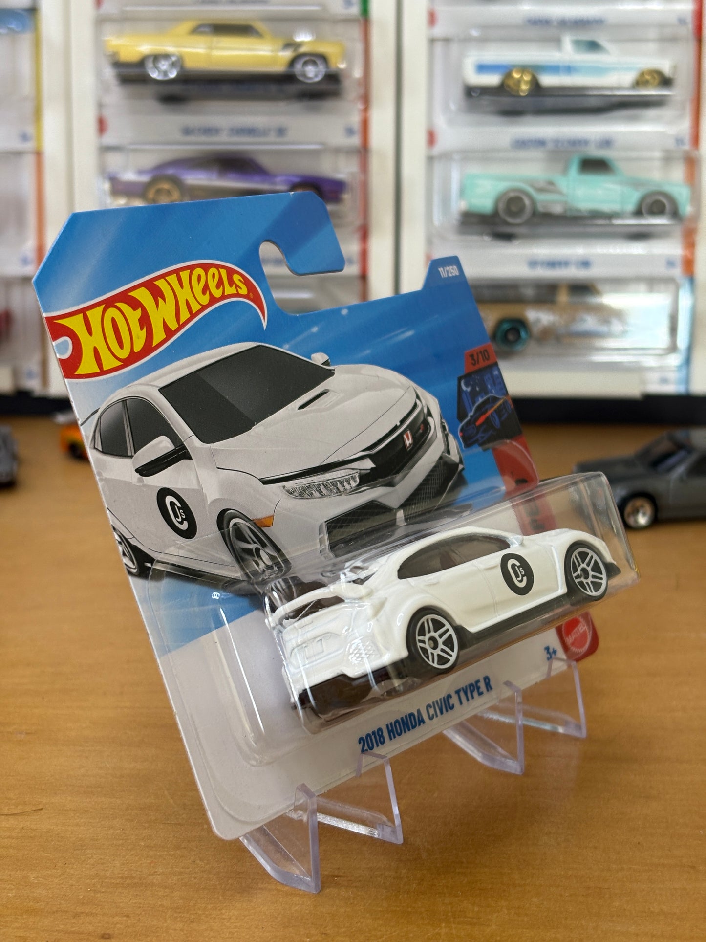 Hot Wheels Mainline / 2018 Honda Civic Type R / 2026 Night Speed Short Card