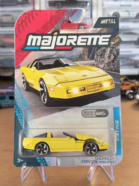 Majorette Vintage | Chevrolet Corvette 1990 ZR-1 | Premium Moving Parts
