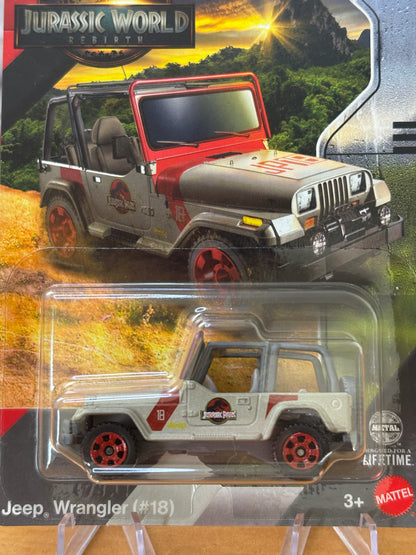 Matchbox Mainline / Jeep Wrangler / 2025 Jurassic Park
