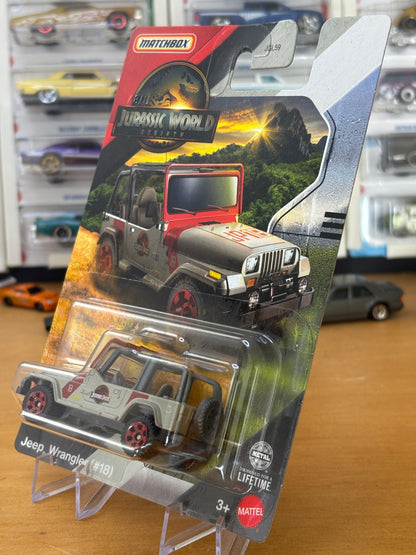 Matchbox Mainline / Jeep Wrangler / 2025 Jurassic Park