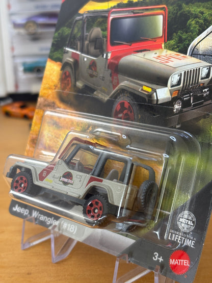 Matchbox Mainline / Jeep Wrangler / 2025 Jurassic Park