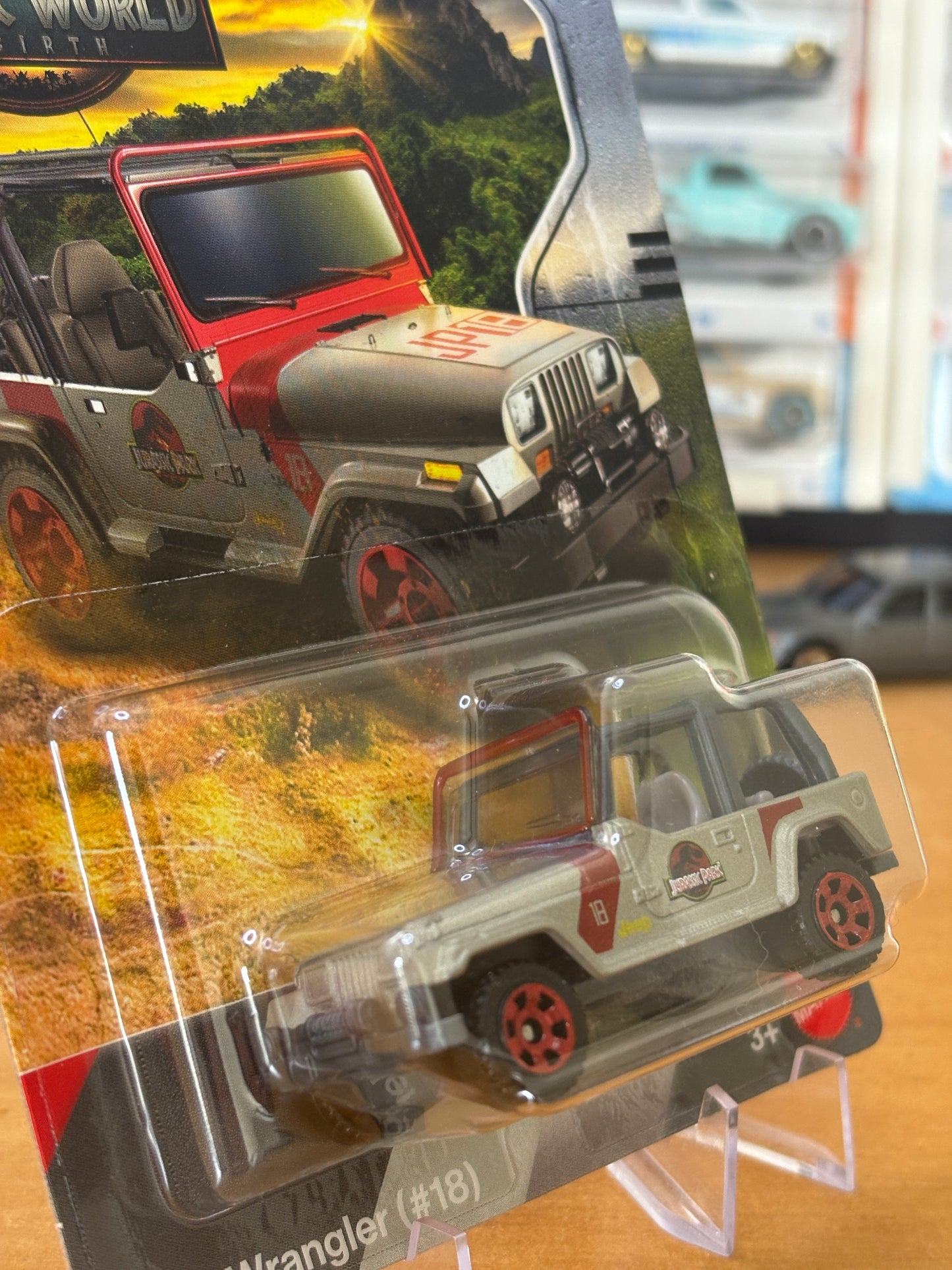 Matchbox Mainline / Jeep Wrangler / 2025 Jurassic Park