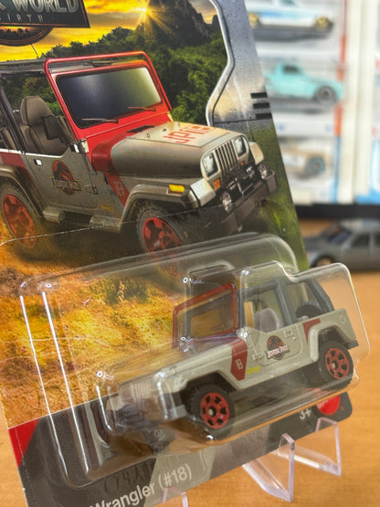 Matchbox Mainline / Jeep Wrangler / 2025 Jurassic Park