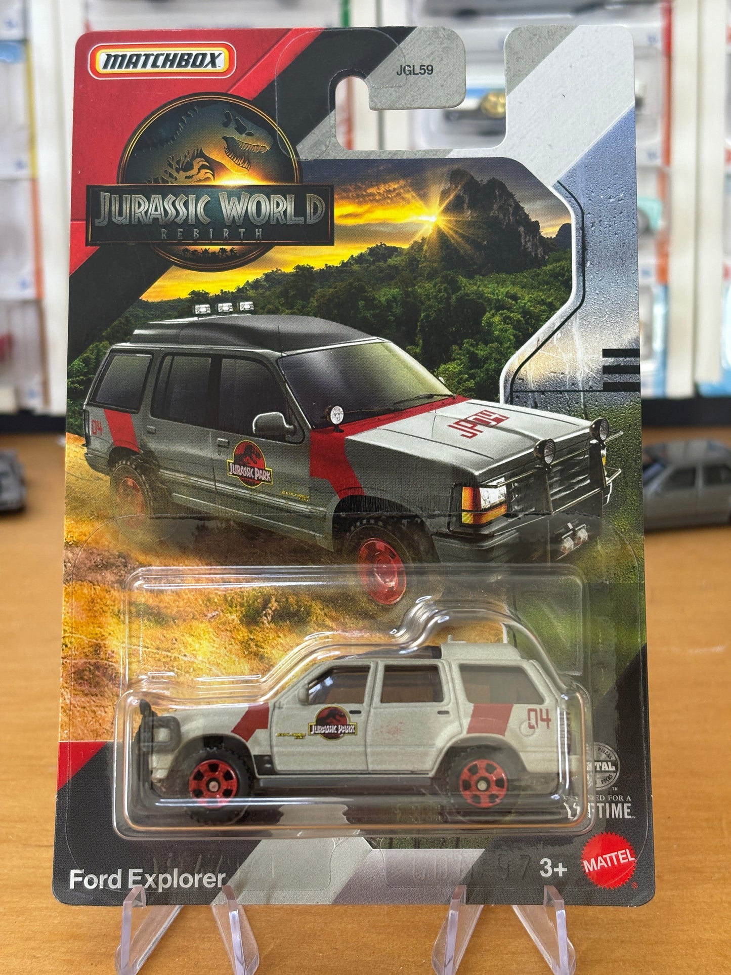 Matchbox Mainline / Ford Explorer / 2025 Jurassic Park