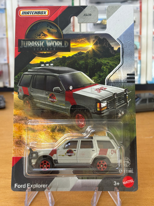 Matchbox Mainline / Ford Explorer / 2025 Jurassic Park