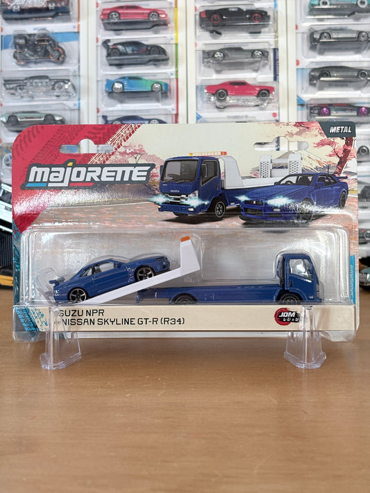 Majorette Nissan Skyline GT-R (R34) | Premium JDM Transporter