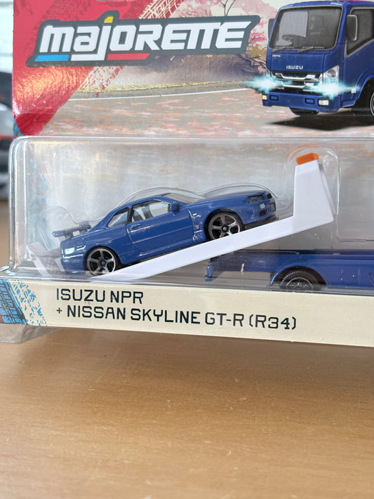 Majorette Nissan Skyline GT-R (R34) | Premium JDM Transporter