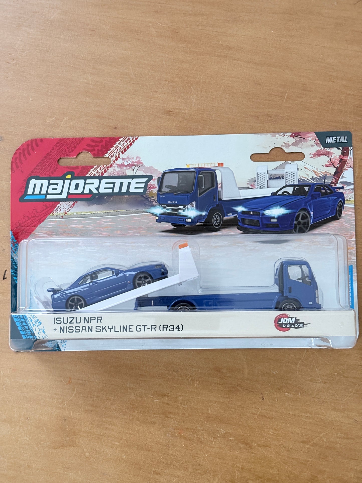 Majorette Nissan Skyline GT-R (R34) | Premium JDM Transporter