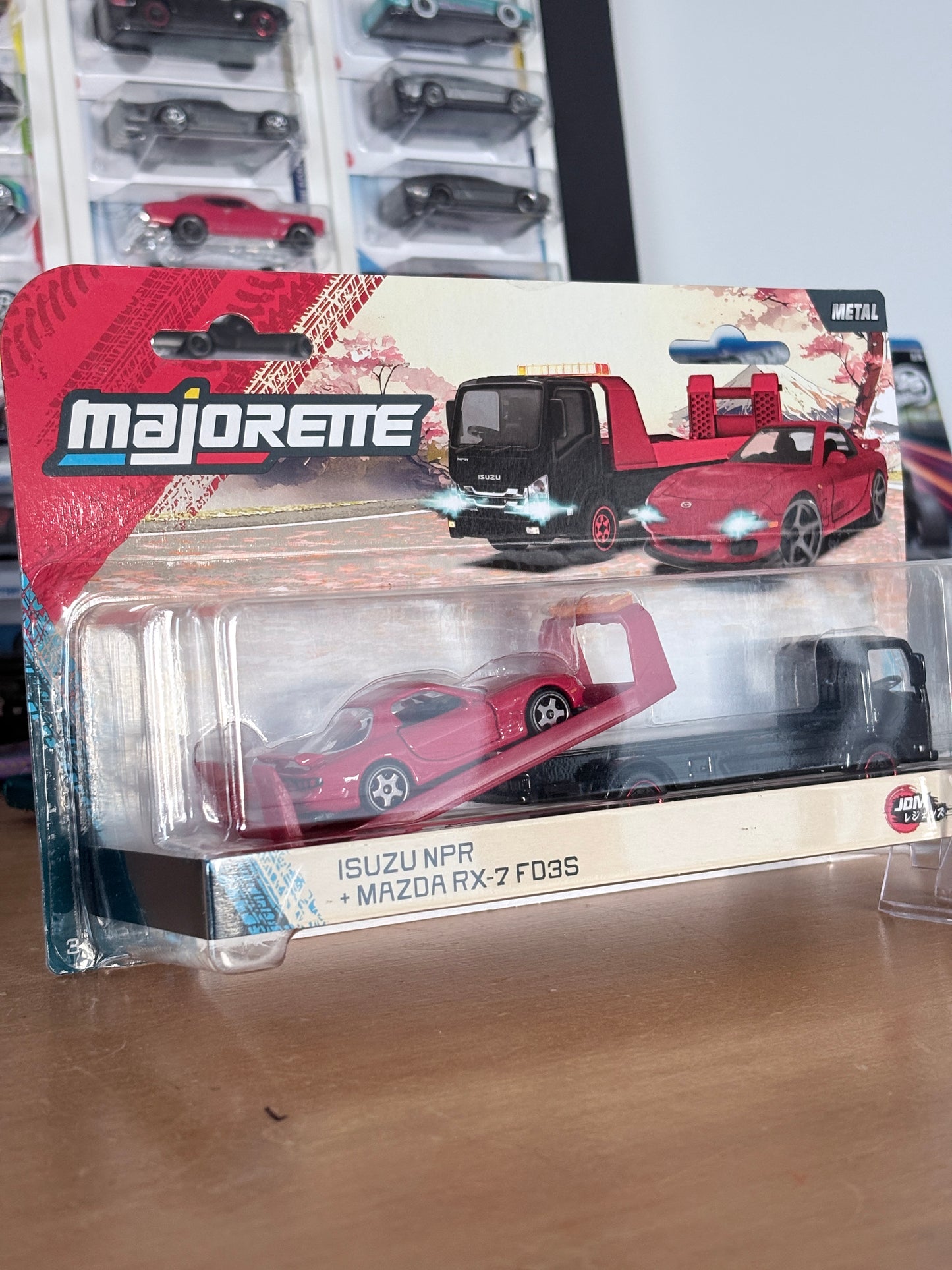 Majorette Mazda RX-7 FD35 | Premium JDM Transporter