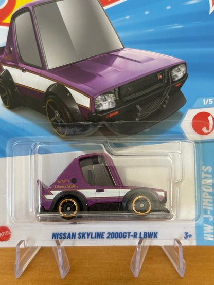 Hot Wheels Mainline / Nissan Skyline 2000GT-R LBWK / 2025 HW J-Imports 1/5 Purple