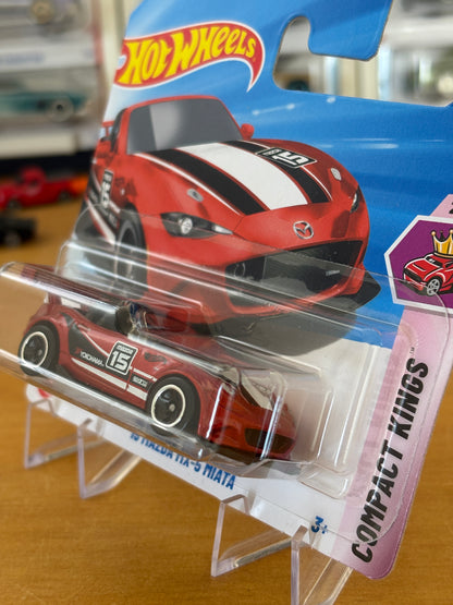 Hot Wheels Mainline / '15 Mazda MX-5 Miata / 2025 HW Compact Kings 2/10 Short Card