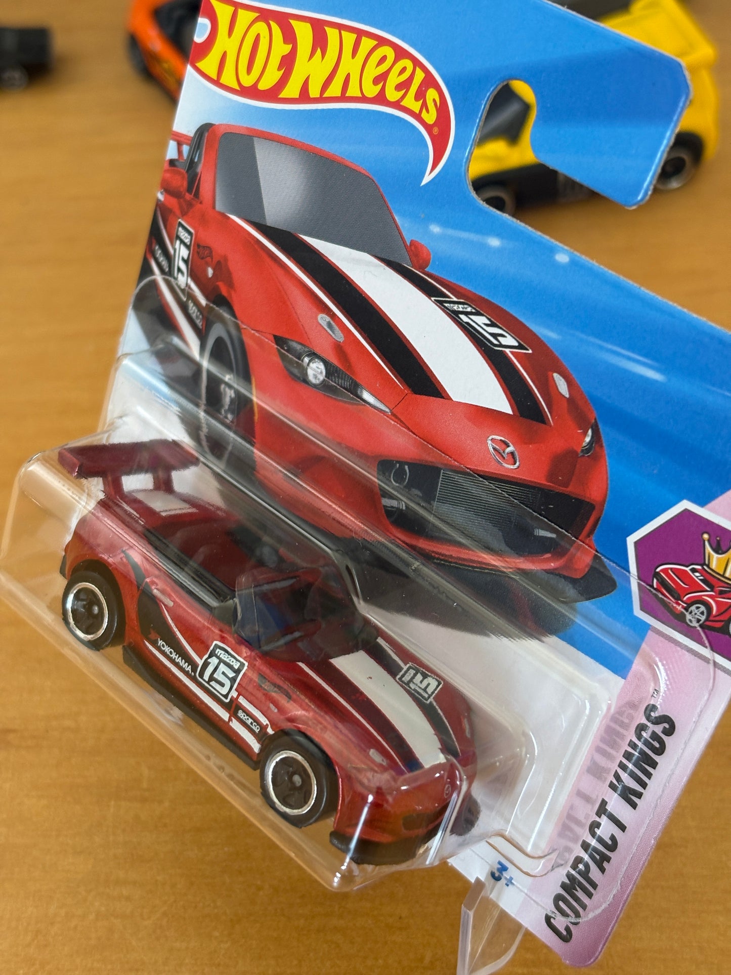 Hot Wheels Mainline / '15 Mazda MX-5 Miata / 2025 HW Compact Kings 2/10 Short Card