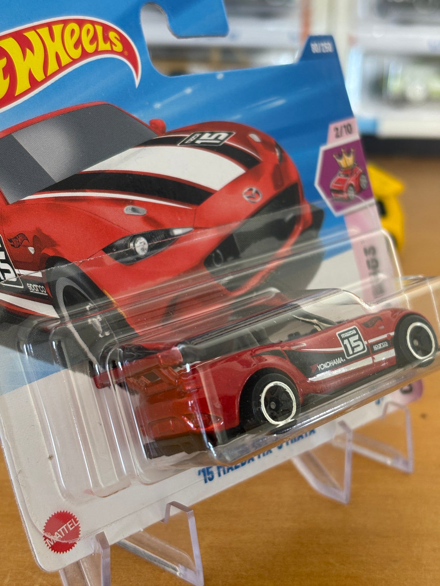 Hot Wheels Mainline / '15 Mazda MX-5 Miata / 2025 HW Compact Kings 2/10 Short Card