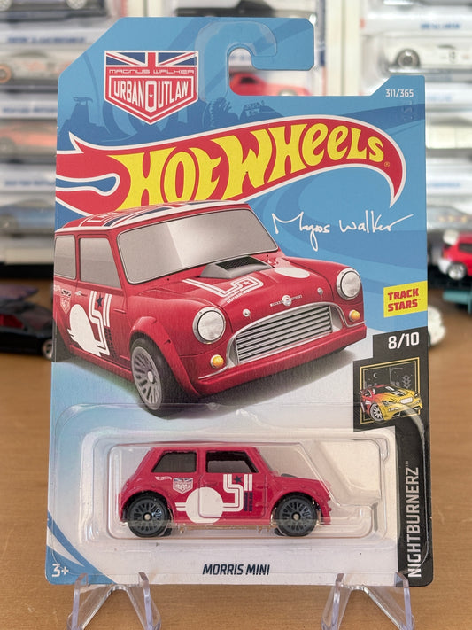 Hot Wheels Morris Mini | 2018 Nightburnerz 8/10 Mainline