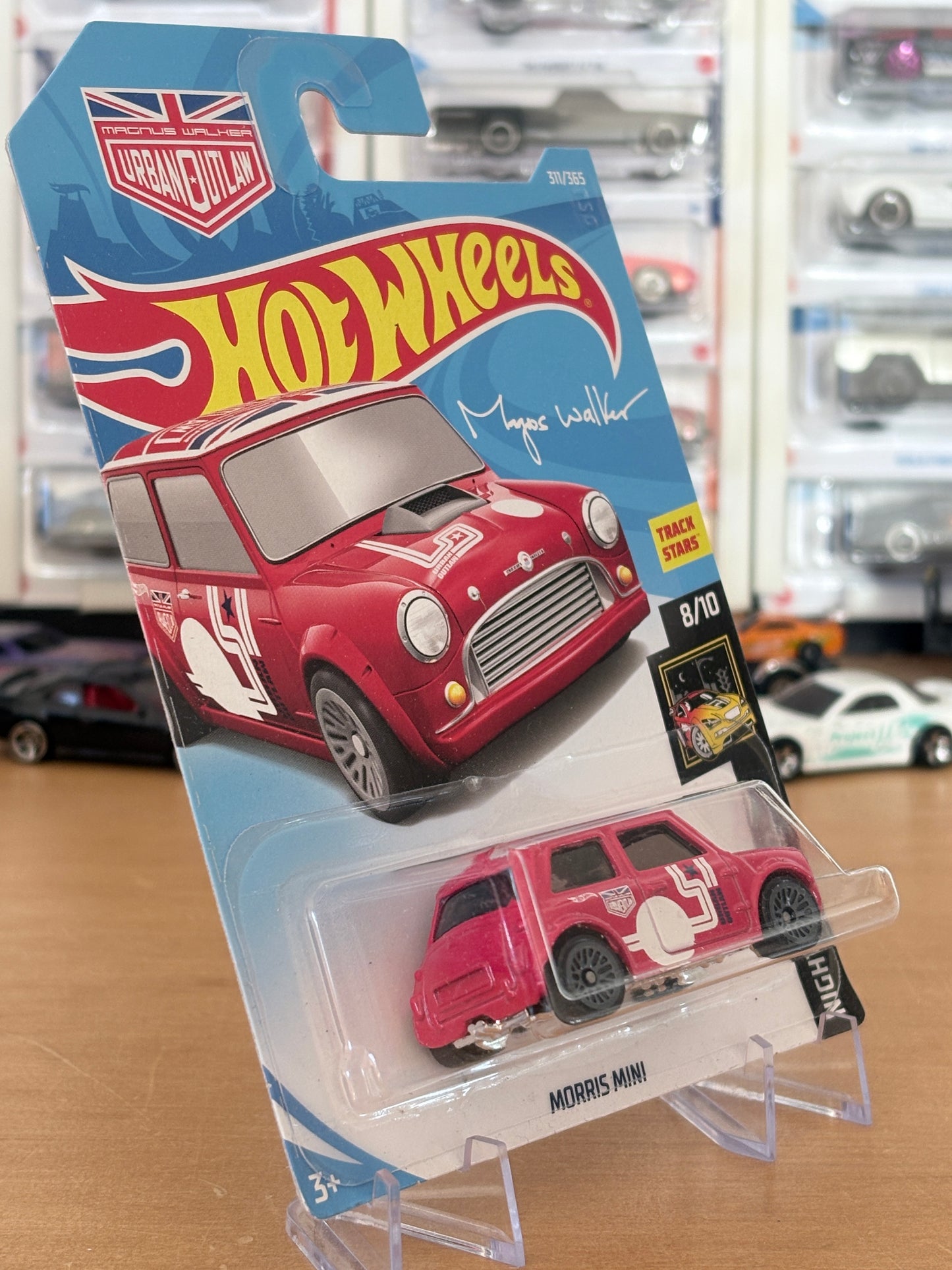 Hot Wheels Morris Mini | 2018 Nightburnerz 8/10 Mainline
